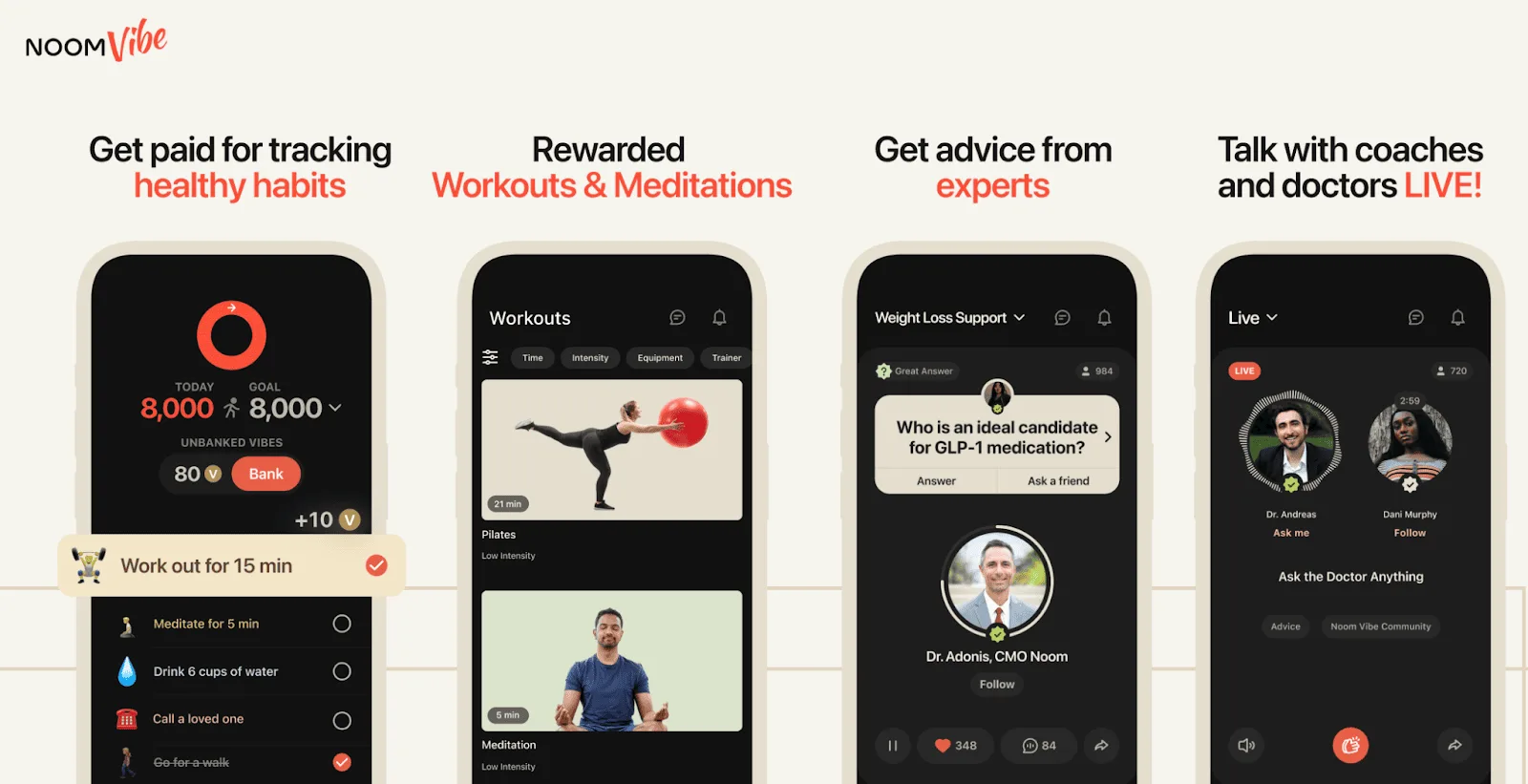 Noom Launches Noom Vibe, a Wellness Community and Habit Tracker Built for the Age of GLP-1s