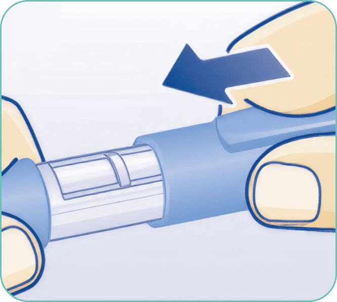 Step-by-step injection instructions