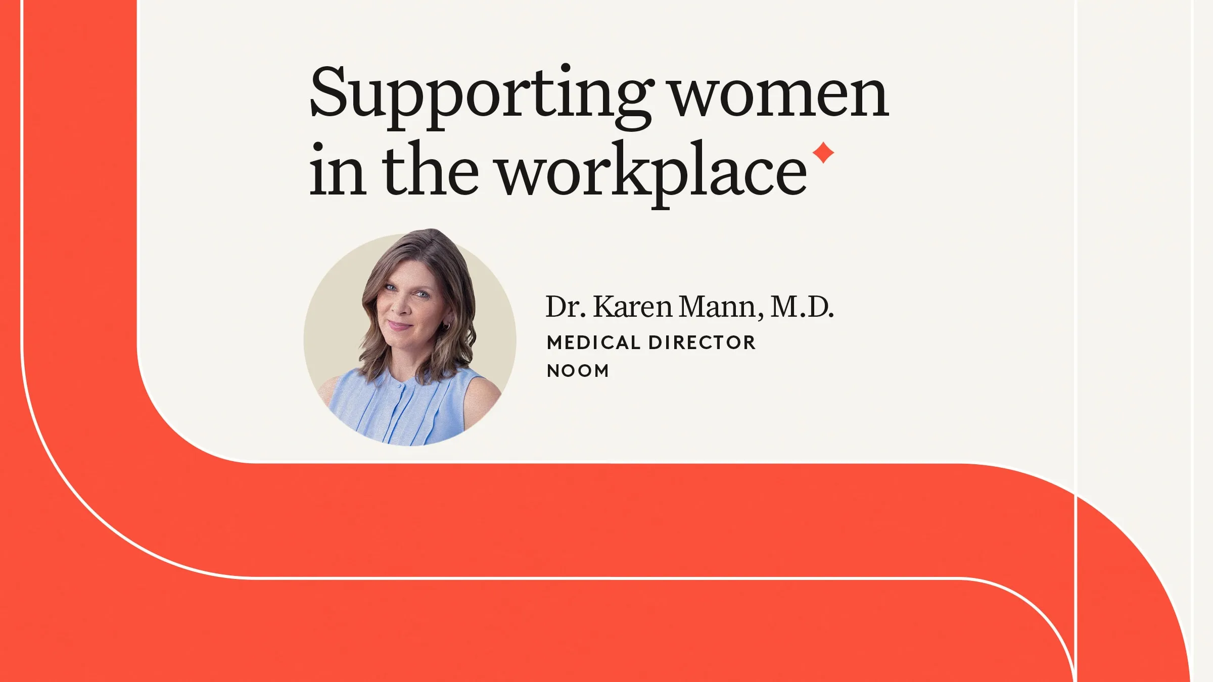 Expert woman supporting weight loss and healthy lifestyle with Noom program.